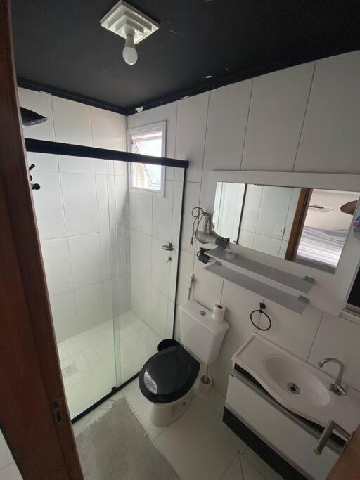 Apartamento 2 Dormitorios E Sacada Gourmet Frente Ao Mar 프라이아 그란데 외부 사진