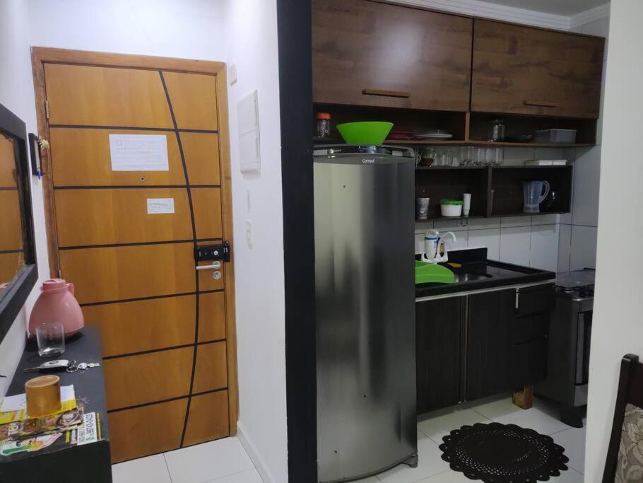 Apartamento 2 Dormitorios E Sacada Gourmet Frente Ao Mar 프라이아 그란데 외부 사진