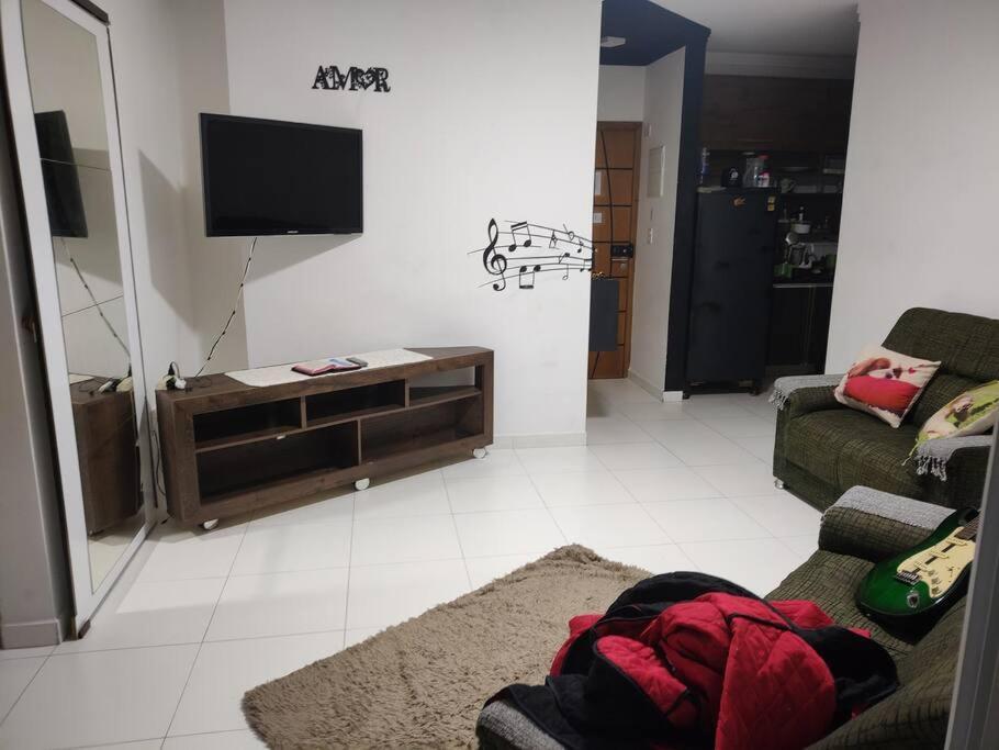 Apartamento 2 Dormitorios E Sacada Gourmet Frente Ao Mar 프라이아 그란데 외부 사진