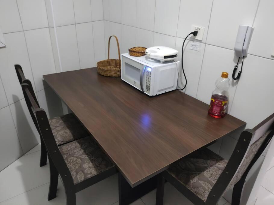 Apartamento 2 Dormitorios E Sacada Gourmet Frente Ao Mar 프라이아 그란데 외부 사진